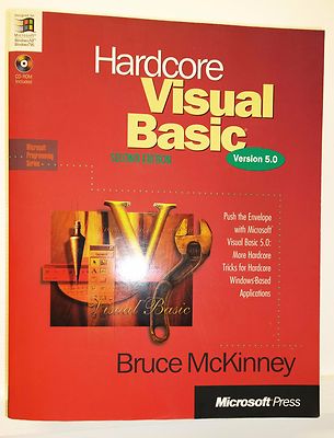 Hardcore Visual Basic, Version 5.0, 2nd Edition, 1997, B McKinney, MSoft - NEW