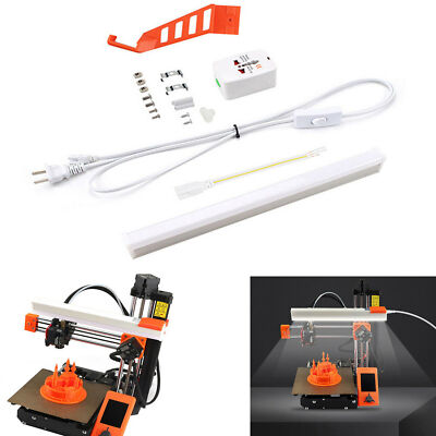 LED Light Lamp Socket +Printout Support Bracket Holder for Prusa Mini 3D Printer