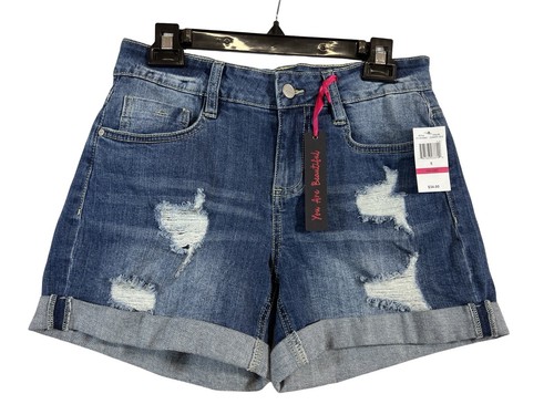 Short En Jean Dollhouse à Strass Pour Fille - Taille 5/6 Ans, état Neuf Sans étiquettes