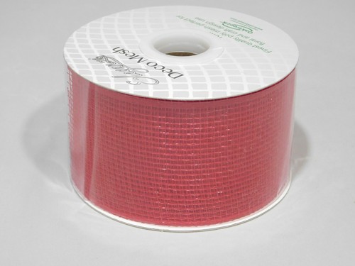 1 Roll of 63mm x 10 metres Waterproof Deco Mesh Decomesh Ruffle Wreaths ELEGANZA - Picture 25 of 27