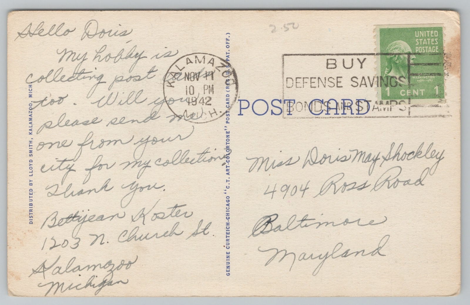 Kalamazoo MI~Public Library~Stone Bldg~Uncle Sam Points to Map Info Kiosk~Linen