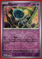 Pokémon TCG Temporal Forces - Elgyem 073/162 - Reverse Holo - Common Card