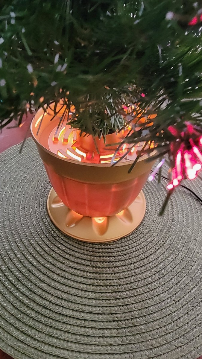 Vintage Trim a Home K-Mart Magical Christmas Tree Fiber Optic 32