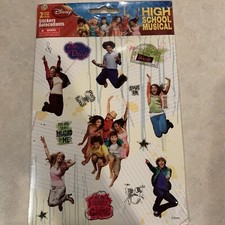 High school musical vintage stickers Disney Zac Efron