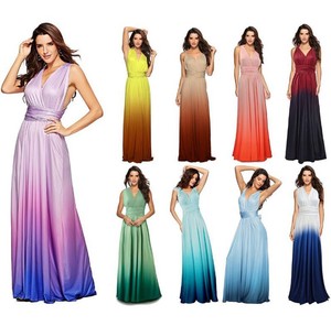 multi wrap maxi dress