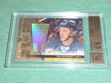 2014 -15 SPx Finite Sam Reinhart ROOKIE AUTO /49 BGS 9.5 /10 RC FLORIDA CUP GWG