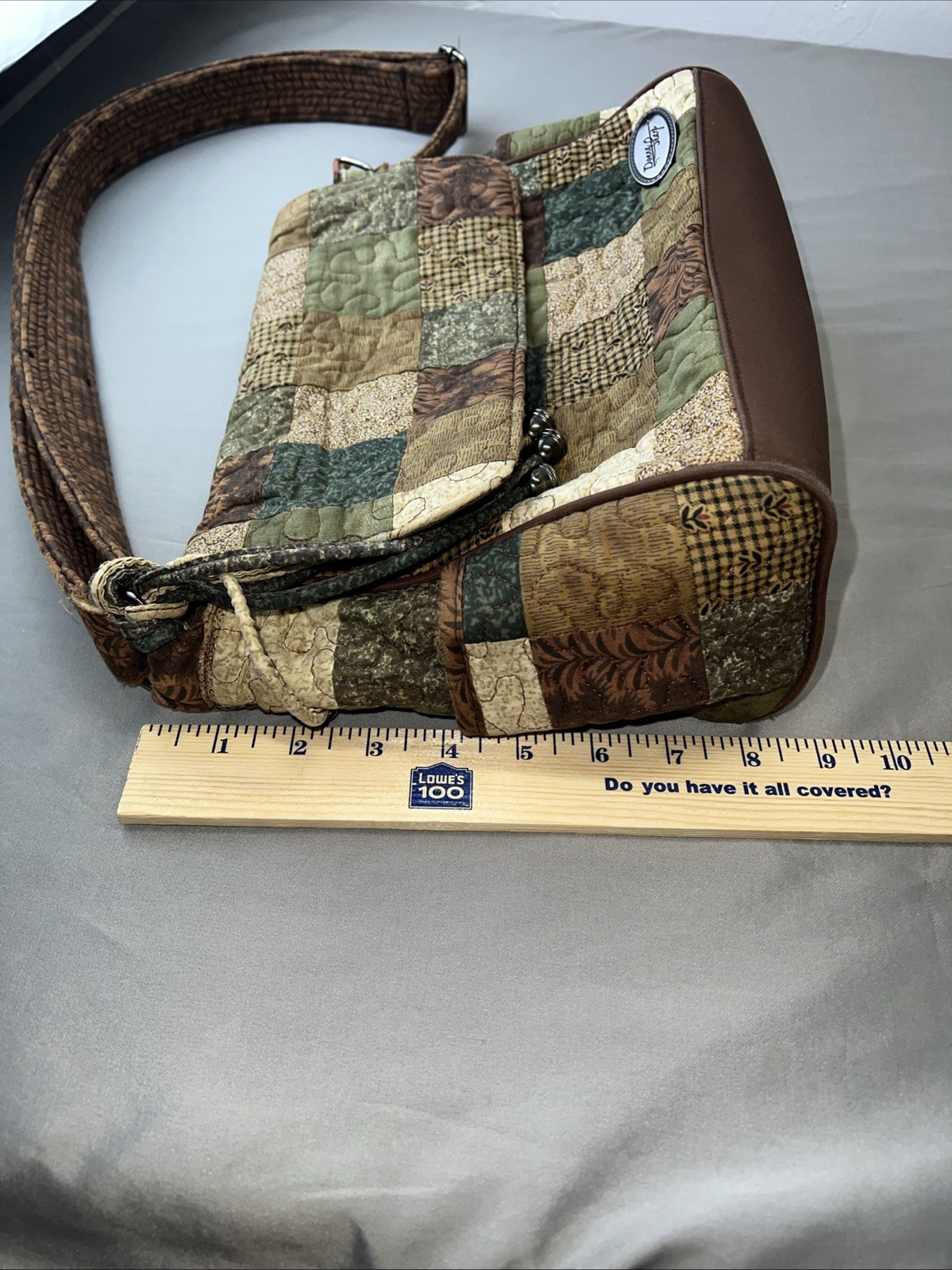 Donna Sharp Quilted Patchwork Multi-colored Purse… - image 15