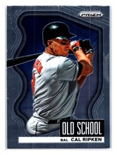 Cal Ripken 2022 Panini Prizm Old School #OS-5 Baltimore Orioles