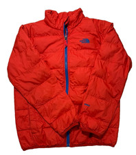 The North Face Boys' 550 Andes Goose Down Winter Jacket In Orange - Size L