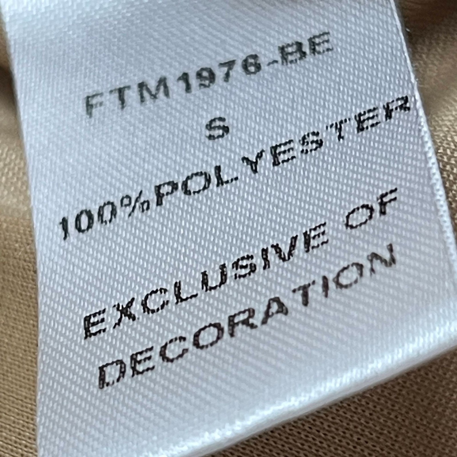 THML Geometric Patchwork Patterned Dress Beige Bl… - image 11