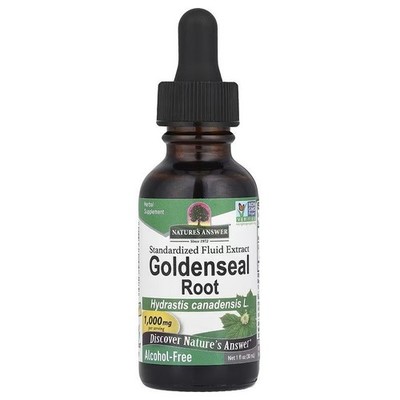 NATURE'S ANSWER, GOLDENSEAL ROOT 1000mg Immunsystem 30ml SUPER PREIS