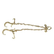 G70 5/16 V-Chain Bridle with 8 Inch Medium J-Hook Drag Chain Replacement for 