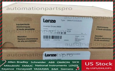 E84AVTCE3024VXS New Sealed Original Lenze Frequency Inverter E84AVTCE3024VXS