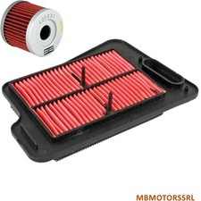 KIT FILTRO ARIA SUZUKI BURGMAN 400 2007 2008 2009 2010 2011 + FILTRO OLIO