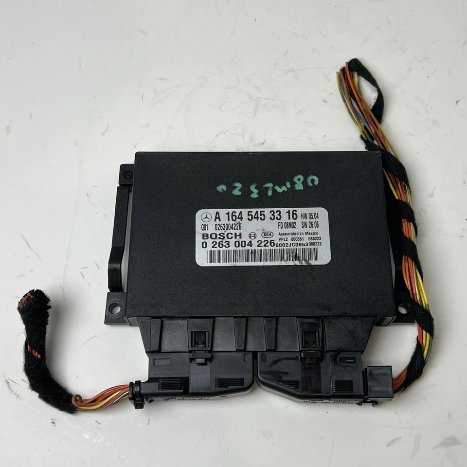 MÓDULO DE CONTROL DE ASISTENCIA DE ESTACIONAMIENTO PARKTRONIC 2008 MERCEDES-BENZ ML320 A1645453316 OEM Foto 4 de 4