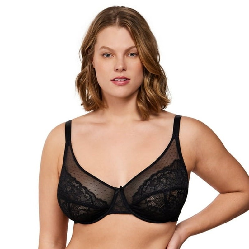 HSIA Full Coverage Back smoothing Underwire Unlin… - image 1