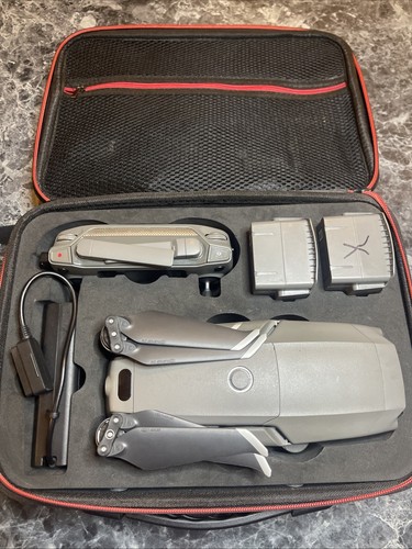DJI Mavic 2 Zoom Camera Drone (Pro) w/ Carrying Case (3x Batteries, Controller)