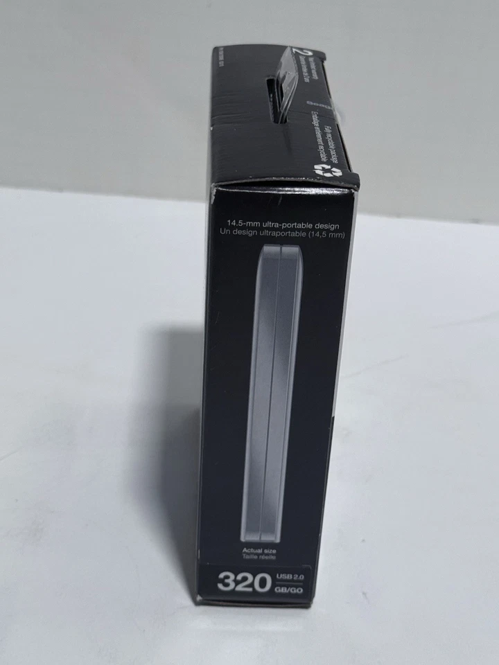 SEAGATE FreeAgent Go Flex 320GB USB 2.0 Plug & Play Portable External Hard Drive - Image 2 of 4