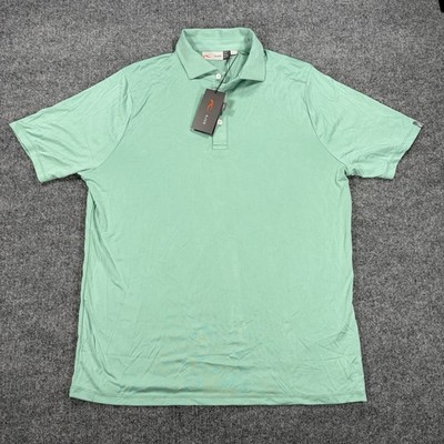 NWT KJUS Polo Shirt M 50 Comfort Fit Modal Extreme Soft Green Golf Performance