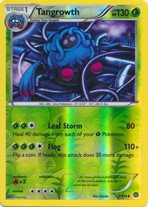 Pokemon - Tangrowth - 2/114 - Uncommon - Reverse Holo - XY - Steam Siege - NM