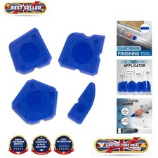 Easy Clean 4-Piece Fugi Profiling Tool Set for Precision Sealant Application