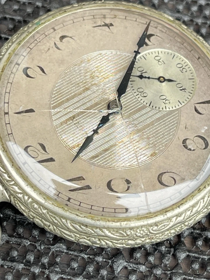 1925 Elgin Pocket Watch Model 7 Grade 291 16s 7j Illinois Watch Case Runs - Image 4 of 4