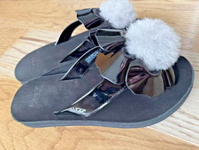 UGG Sandals UK Size 3 Black Women’s Summer Footwear Brand New Never Worn