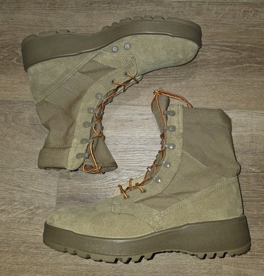 Hot Weather Army Combat Boots Mens Size 11 R Coyote 798 Tan  display picture 2