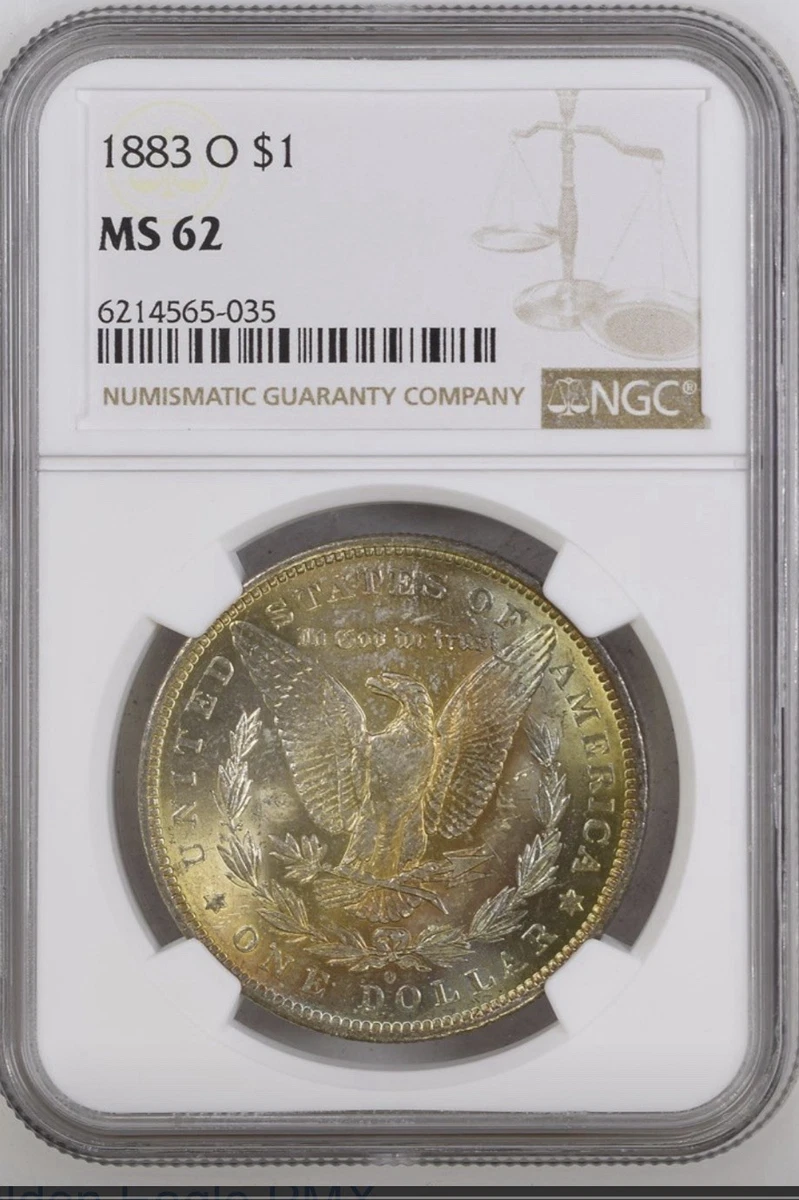MS 62 Graded 1883 Year Morgan US Dollars (1878-1921) for sale | eBay