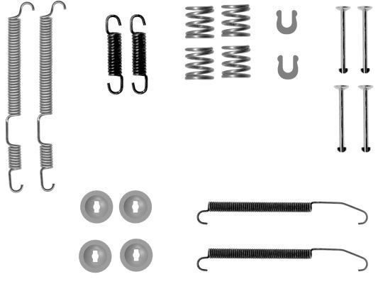 Textar ZubehöRsatz, Bremsbacken 97048900 Passend FüR Subaru-image