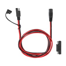 SAE to DC 5521 Female Adapter,6FT with Polarity Reverse Adapter Waterproof Cover
