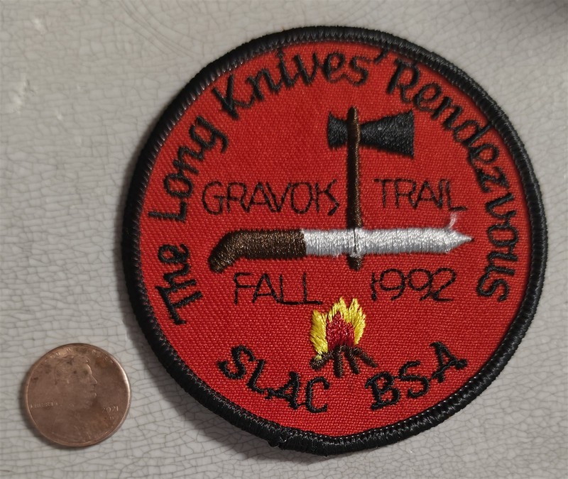 BSA 1992 Fall The Long Knives Rendezvous - Santa Lucia Area Council, California