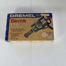 Vintage DREMEL Electric Engraver Model 290 Made In USA