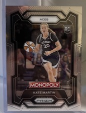 2024 Panini Prizm Monopoly WNBA - Kate Martin #40 Silver Prizm (RC)