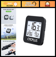 Wireless GPS Bike Computer - Waterproof Cycling Speedometer with Auto Backlight,