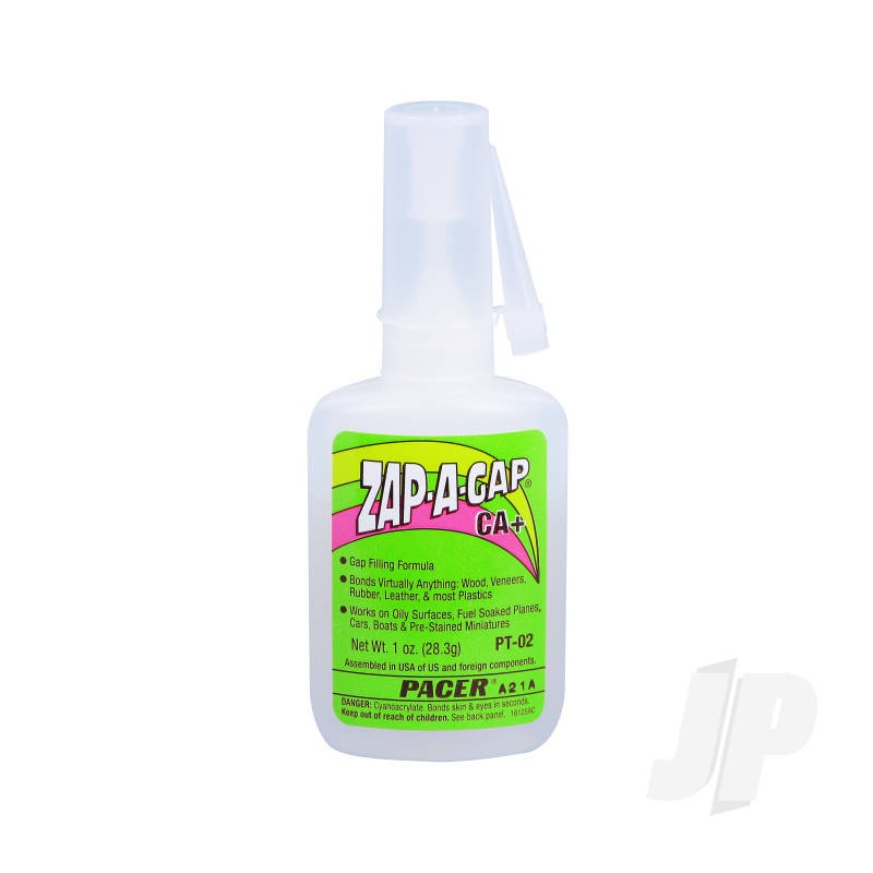Zap PT02 Zap-A-Gap CA+ 1oz (Medium) Cyano Super Glue