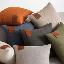 40x40/50x50cm Splicing Throw Pillow Cover Waist Cushion Cover Sofa Pillowcase