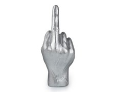 Middle Finger Statue Joke Gifts 7.9 Inch Funny Desk Decor Resin Decoration