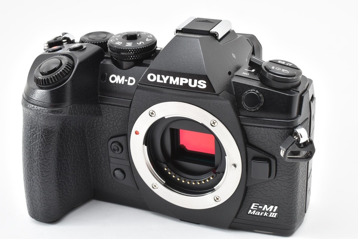 Olympus OM-D E-M1 Mark III 20.4MP Mirrorless Camera - Black (Body
