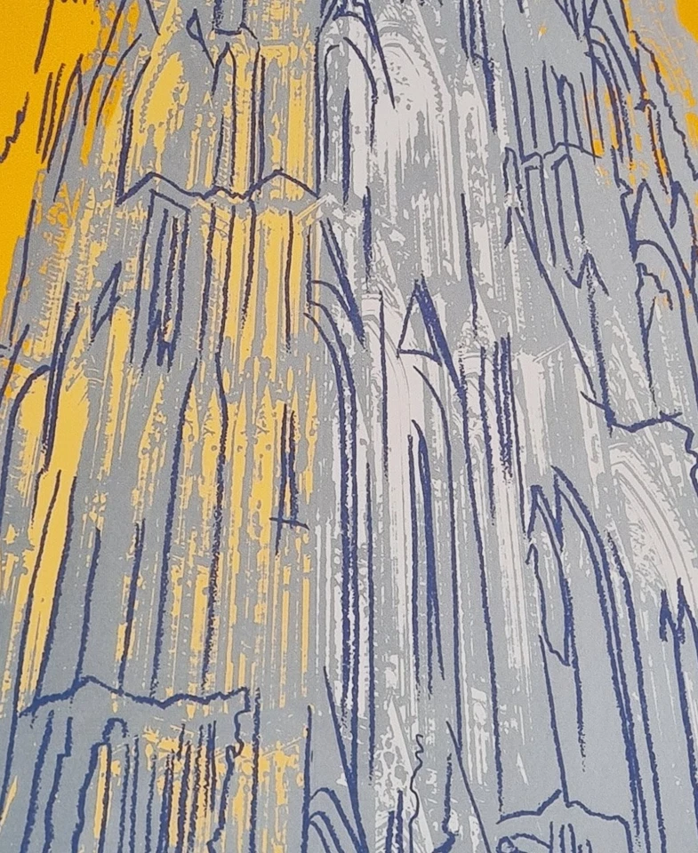 ANDY WARHOL * Cologne Cathedral * 57 x 38 cm *signed lithograph*limited # 25/100 - Bild 3 von 4