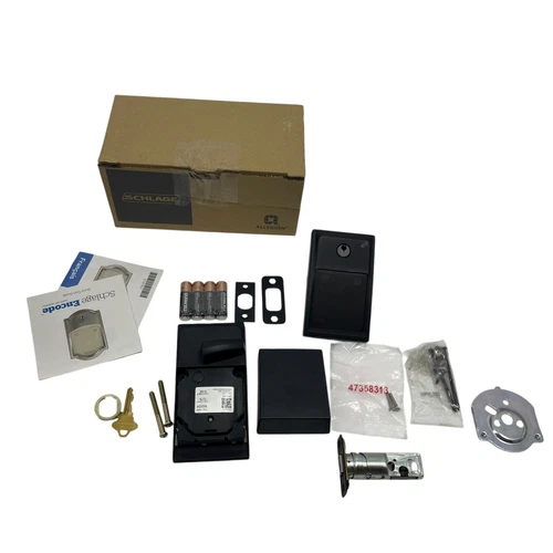 Schlage BE489WB Encode Smart Wi-Fi Deadbolt Matte Black #UB9142 (AD)