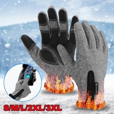 Thermal Windproof Waterproof Gloves - Winter Touch Screen Warm Mittens Men Women