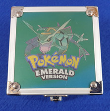 Pokemon Emerald Rayquaza METAL BOX/CASE x UK Exclusive GBA SP Nintendo Official
