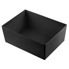 TableCraft CW5006BK Simple Solution&trade; 8 Qt. Aluminum Half Size Food Pan