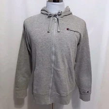 Champion NWT Heather Grey Full Zip Performance Hoodie Men M