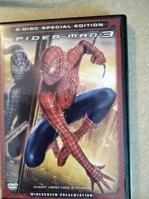 SPIDERMAN 3 DVD 2 DISC SPECIAL EDITION WIDESCREEN