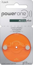 Batterie Varta Power One 13 ACCU plus Orange p13 pour aides auditives NiMH bl...
