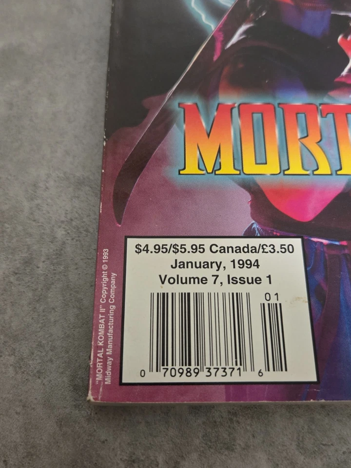 Electronic Gaming Monthly Issue 54 January 1994 Mortal Kombat 2 *Great cond* - Image 4 of 4