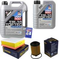 Inspektionskit Filter Liqui Moly ÖL 6L 5W-30 FüR Opel Corsa D Combo Tour X12