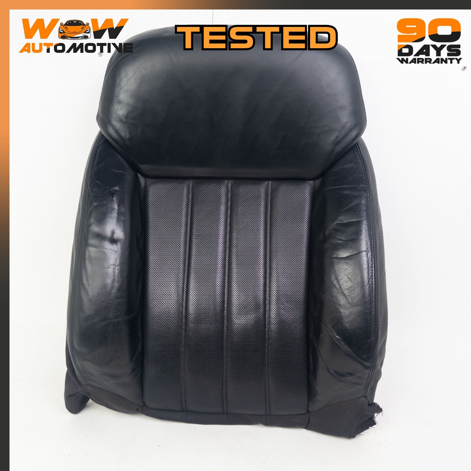 06-13 BENTLEY CONTINENTAL FLYING SPUR FRONT LEFT SEAT UPPER BACK CUSHION OEM
